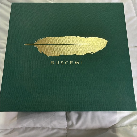 Buscemi WoMen's Black 125MM Leather High-Top Sneakers Shoes Size US 7 - Picture 2 of 13